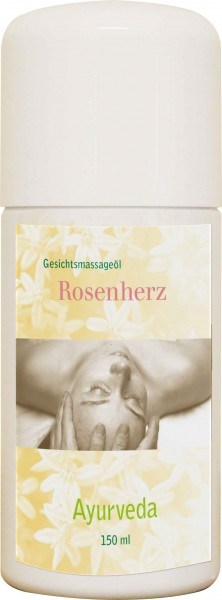 Gesichtsmassageöl - Rosenherz